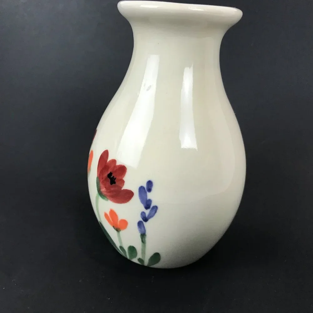 Handcrafted Art Pottery vase, signed